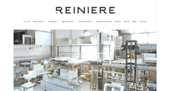 Desktop Screenshot of lareiniere.com